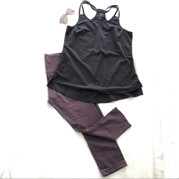 Athleta Black Tank Size Medium - Picture 2 of 6